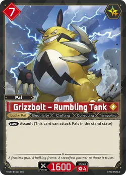 Grizzbolt – Rumbling Tank