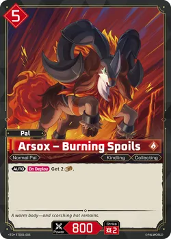 Arsox – Burning Spoils